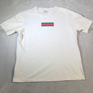a*a様 Supreme グッチ ボックスロゴ コラボレーションTシャツ Supreme