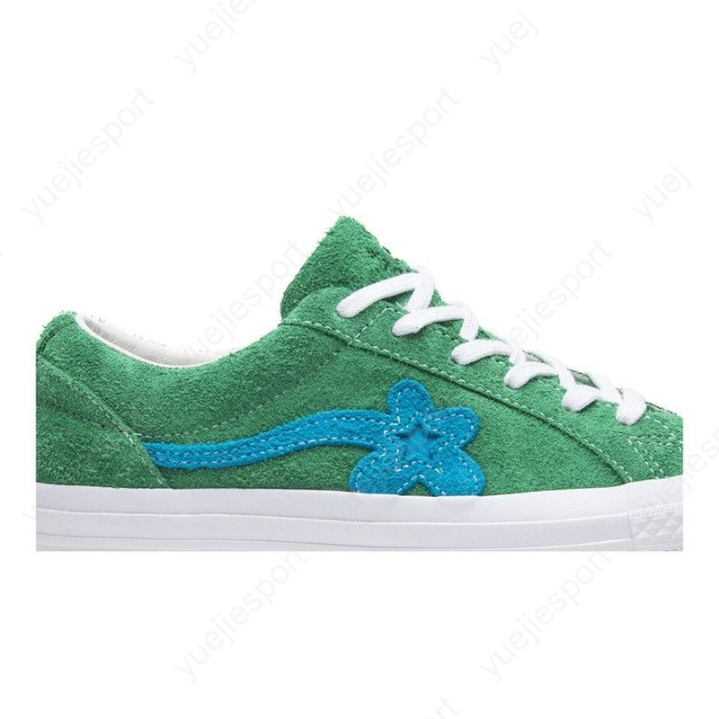 Converse Golf Le Fleur X One Star Suede Jolly Green 160322C | eBay