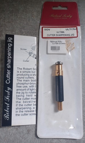 Vintage Robert Sorby Ultima Cutter Sharpening Jig ULTCSJ with Instructions - Picture 5 of 6