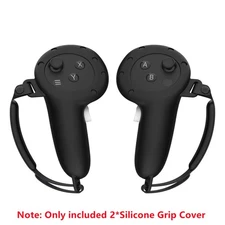 1 Pair Anti-dirt Silicone Controller Handle Cover Accessories For Meta Quest 3 d