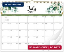 Calendar 2026-2027 - Wall Calendar 2026-2027-, 18 Month Calendar from Jul. 2026