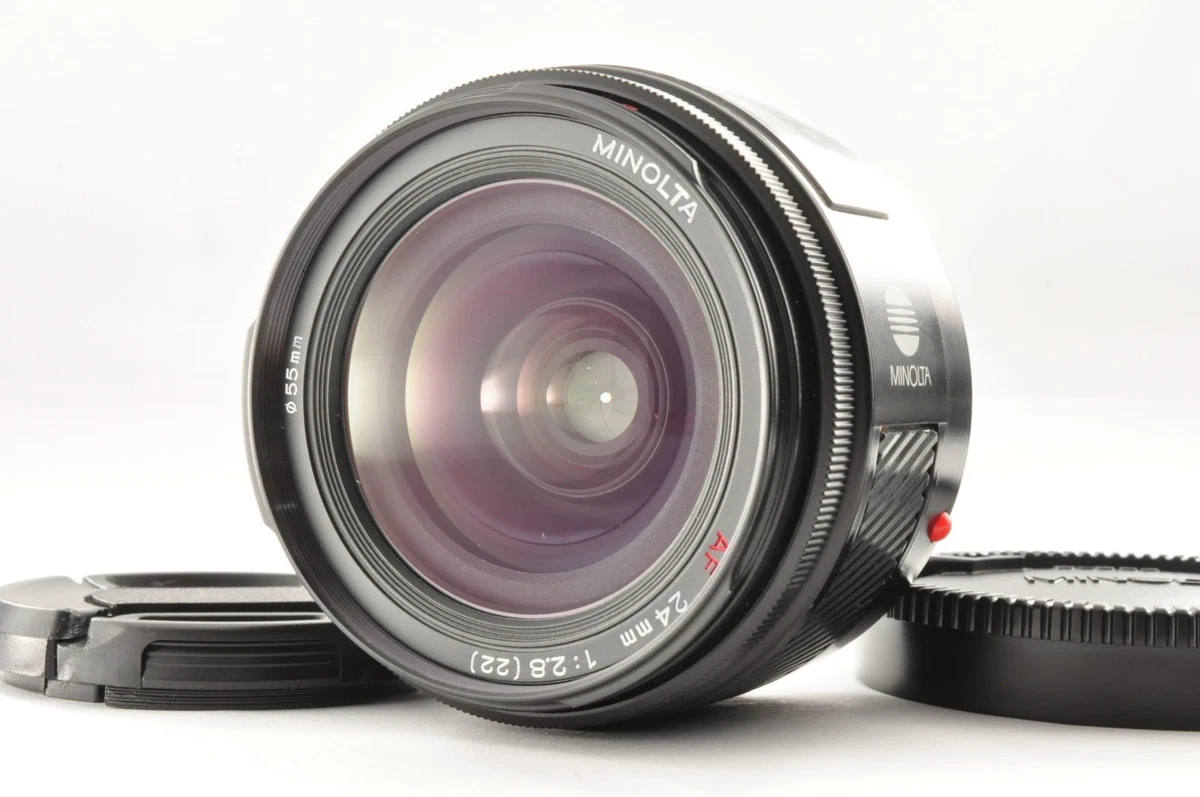 Minolta A-mount 24mm Focal Camera Lenses for sale | eBay