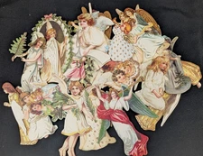 Anna Griffin 23 pc.  ANGEL Stickers | Religious Easter Christmas Angels (#23)