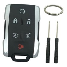 Key Fob Shell Case Replacement Fits for Chevy Tahoe Suburban GMC 6 Buttons