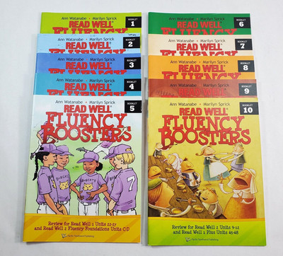 Read Well Grade 1 Fluency Boosters Beginner Booklets 1-10 Homeschooling