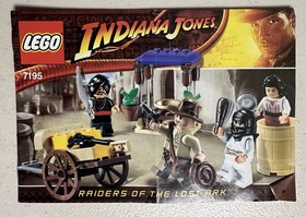LEGO Indiana Jones: Ambush in Cairo (7195), Complete, w/ Manual, Minifigs & Box