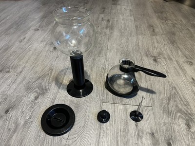 Bodum Santos Vacuum Coffee Maker Glass Siphon Brewer Vintage
