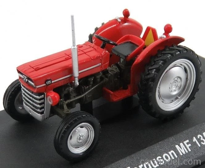 UNIVERSAL HOBBIES/HACHETTE 1/43 1965 MASSEY-FERGUSON MF135 MF 135 TRACTOR IN RED - Image 4 of 4