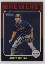 2024 Topps Heritage High Number Chrome 311/699 Joey Ortiz #584 jc3