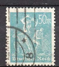 Deutsches Reich 245, gestempelt, gepr&uuml;ft Infla D&uuml;nsch BPP