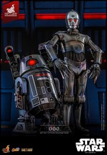 Hot Toys CMS016 & CMS017 Star Wars 0-0-0 & BT-1 Combo Set 1 6 Scale Figures NIB