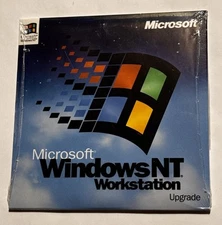 Vintage Microsoft Windows NT Workstation 4.0 Upgrade CD - UPGRADE VERSION