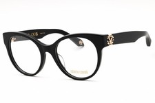 ROBERTO CAVALLI VRC027M-700-52 Eyeglasses Frame Size 52mm 19mm 135mm BLACK Wome
