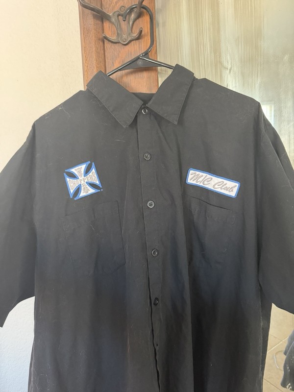 Vintage West Coast Choppers Embroidered Workwear Jesse James Shirt Nwt Size 2xl