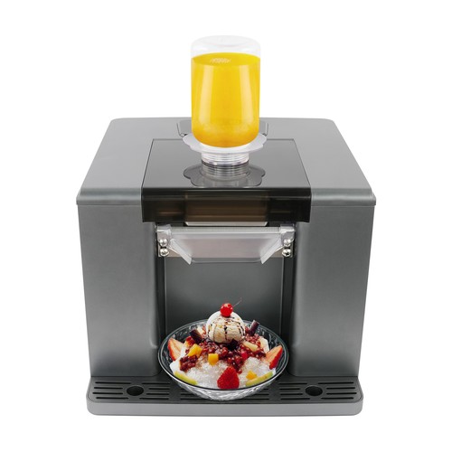 Snowflake Ice Making Machine Shaved Ice Machine Automatic Shaved Ice Maker Grey - Bild 8 von 15