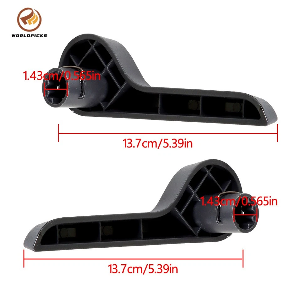 Seat Recliner Handle Lever For Chevrolet GMC Silverado 1500 2500 2007 2008-2013 - Image 2 of 4