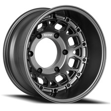 Reika Vs Marauder R45v Supersingle Van Rear 17x8 6x205 -120 Gunmetal Gry Qty 1