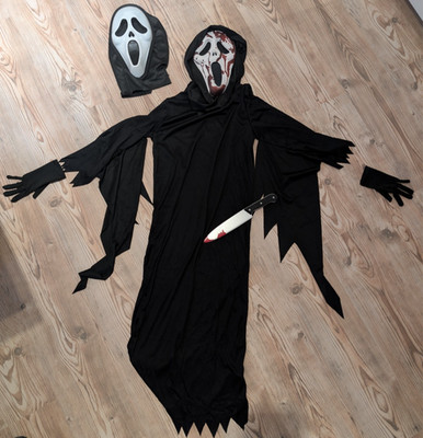 Kostüm Ghostface Scream Kinder Halloween Horror