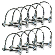 10 Pack Trailer Coupler Pin And Locking Pin Trailer Hitch Pin 2-18x14 Steel 10 Pack Trailer Coupler Pin And Locking Pin Trailer Hitch Pin 2-18x14 Steel