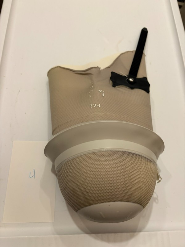 Ossur iceross seal-in liner   used size  36     (4)