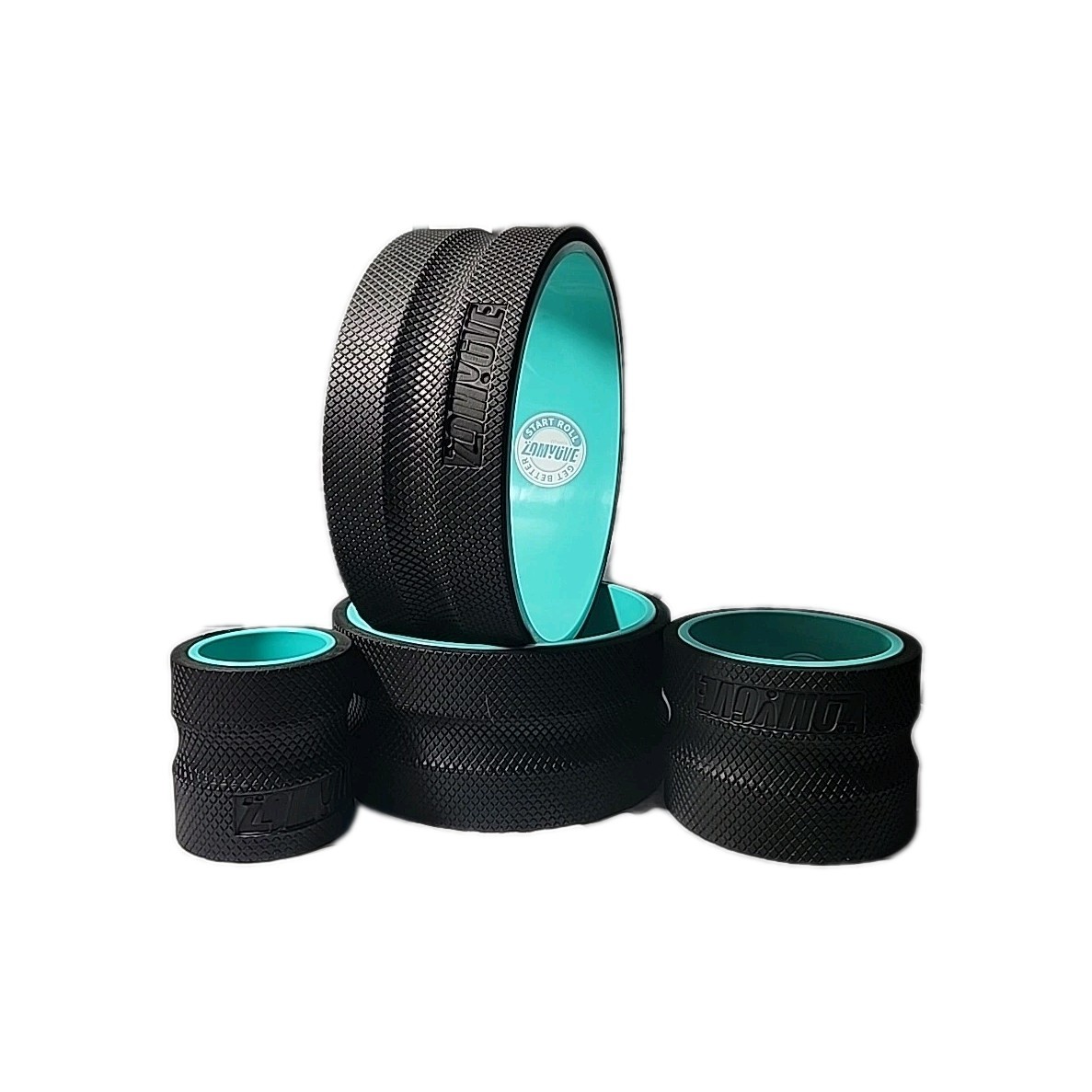 Wheel Foam Roller &ndash; Targeted Back & Neck Relief, Lumbar Sp