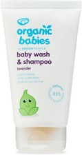 Image of Green People Organic Babies Lavender Baby Wash & Shampoo - Natural & Organic - 