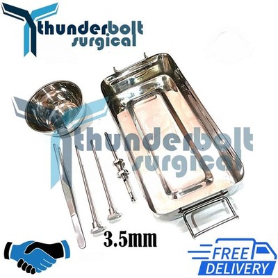 HRT Trocar 3.5 Hormone Replacement Pellet Insertion Kit Surgical Instruments New
