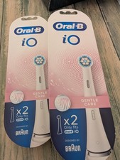 Oral-B iO Gentle Care Electric Toothbrush Heads Replacement 2 Pack White