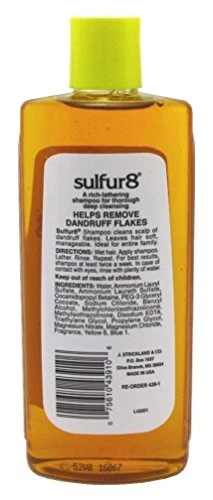 Шампунь для глубокой очистки от перхоти Sulfur 8,5 унции - Изображение 4 из 4