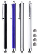 Stylus Pens, CCIVV 4 Pcs 5.6 Inches Mesh Tip Stylus for Touch Screens, iPad, ...