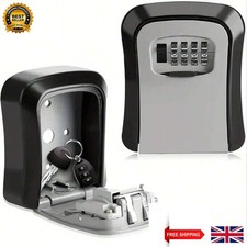Outdoor High Security Wall Mounted Key Safe Box Code Lock Storage 4 Digit UK
