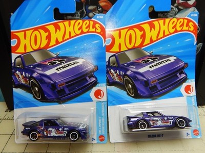 2026 Hot Wheels - Mazda RX-7 - HW Japan -Imports - #61 Lot Of 2
