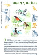 Document Officiel 2021 Timbre N° F5460 Oiseaux des Iles