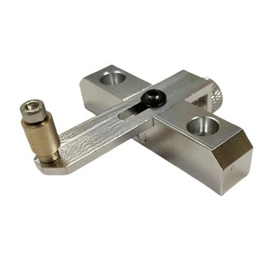 Guitar Inlay Routing Tool with Adjustable Depth Control Aluminum Alloy Texture