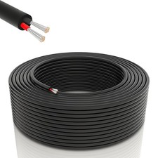16 Gauge Electrical Wire 2 Conductor, UL Certification, 100FT 16/2 Tinned Cop...