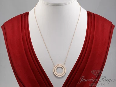 Tiffany & Co. Collier T Circle Rosegold 750 Diamanten 0,36 ct. Kette Gold - Bild 1 von 4