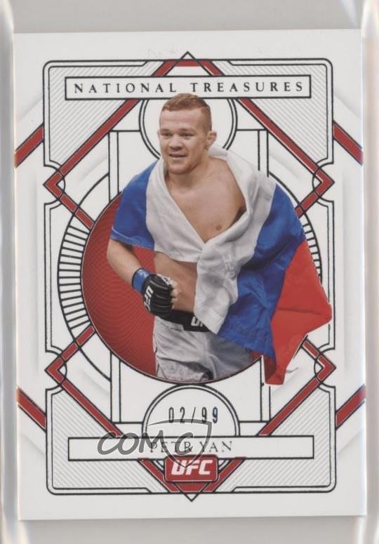 2021 Panini Chronicles UFC National Treasures 2/99 Petr Yan #342