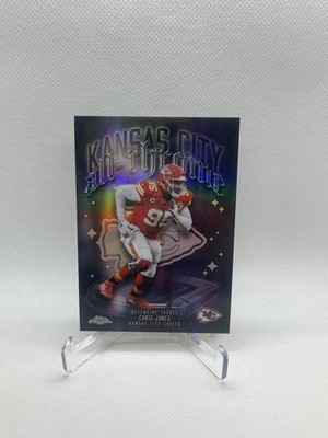 2025 TOPPS CHROME ALL-CHROME REFRACTOR ACT17 CHRIS JONES CHIEFS | eBay