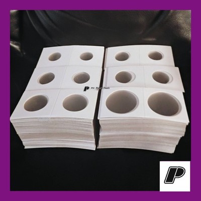 600 GUARDHOUSE 2x2 Coin Holder Flips Assorted Cardboard Mylar Penny Half Dollar