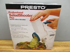 PRESTO Professional Salad Shooter Plus Slicer / Shredder New In Sealed Box 02972