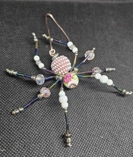 Spider Christmas Ornament Beaded Hanging Ornament Home Decor Halloween