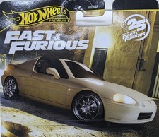 Hot Wheels 2026 25th Fast Furious Premium NEW 1994 Honda Del Sol white