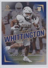 2024 Panini Luminance Rookies Blue 77/150 Jordan Whittington #175 14h3