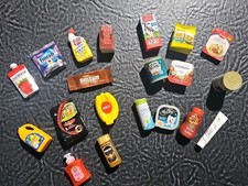 Coles Little Shop Mini Collectables Groceries 1 & 2 Bulk Lot Of 20 Bundle