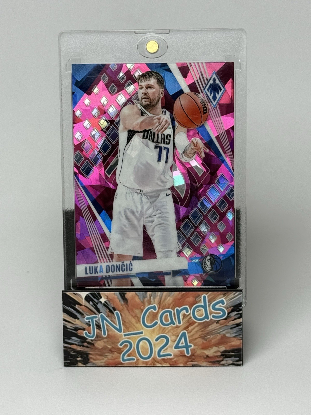 2023 Panini Phoenix #157 Luka Doncic Pink Ice /25