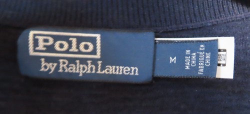 Chaqueta cortavientos acolchada azul marino POLO by Ralph Lauren para mujer talla M - Imagen 3 de 4