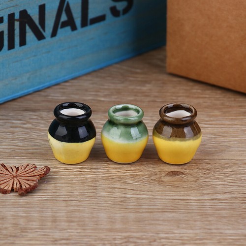 6Pcs 1:12 Dollhouse Miniature Porcelain Flower Vase Dolls House Accessor_hcJ-ml - Picture 6 of 11