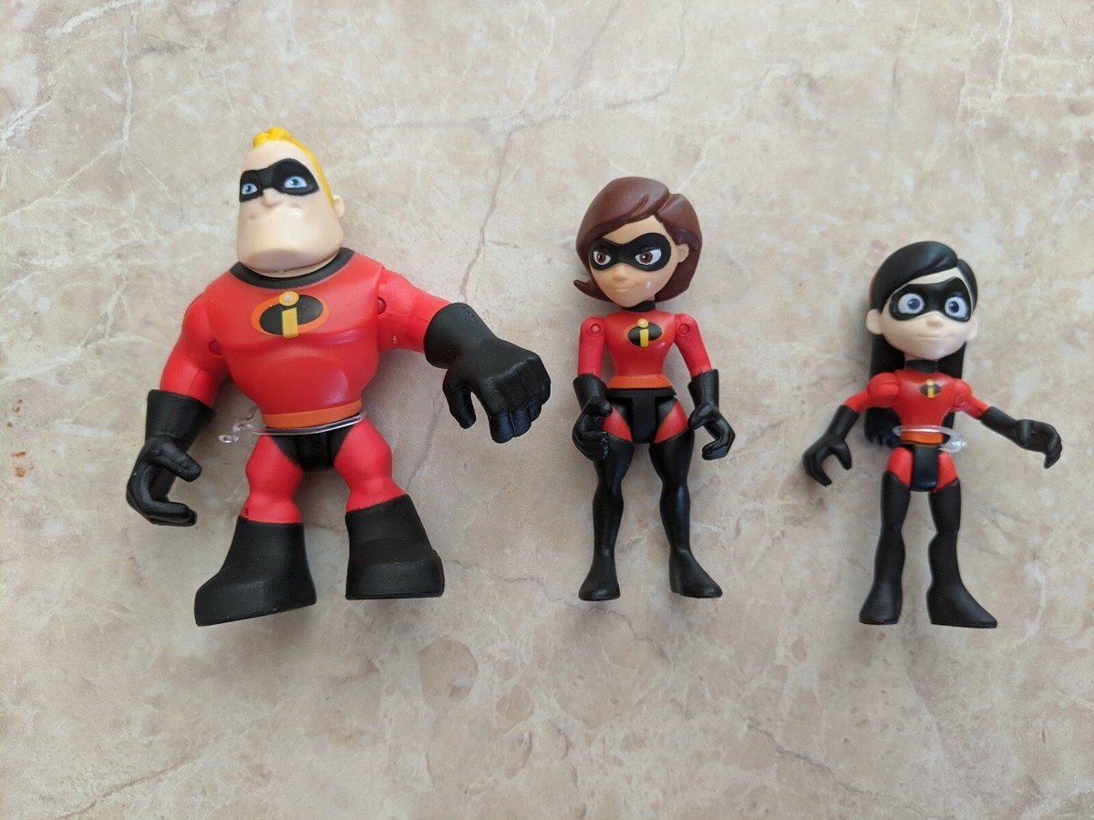 Incredibles Violet Figures Junior Supers Jakks Cake