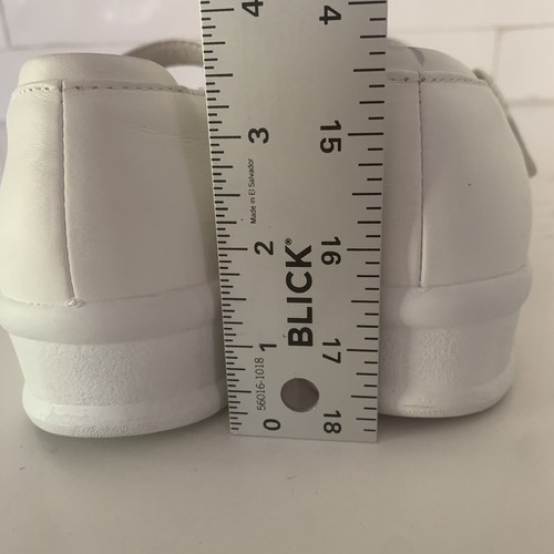 Zapatos para caminar Mary Jane de cuero blanco Propet para mujer 6,5 cómodos enfermería informales - Imagen 5 de 19