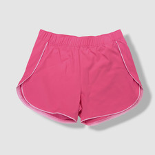 Columbia Girl's Pink Solid Elastic Hike Shorts Size Large